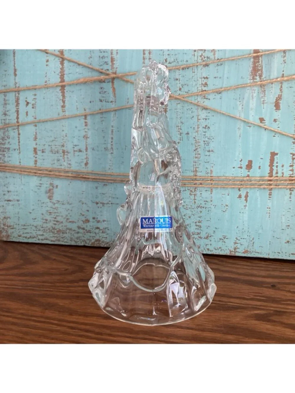 Waterford Crystal Bride and Groom Wedding Couple Figurine Cake Topper
